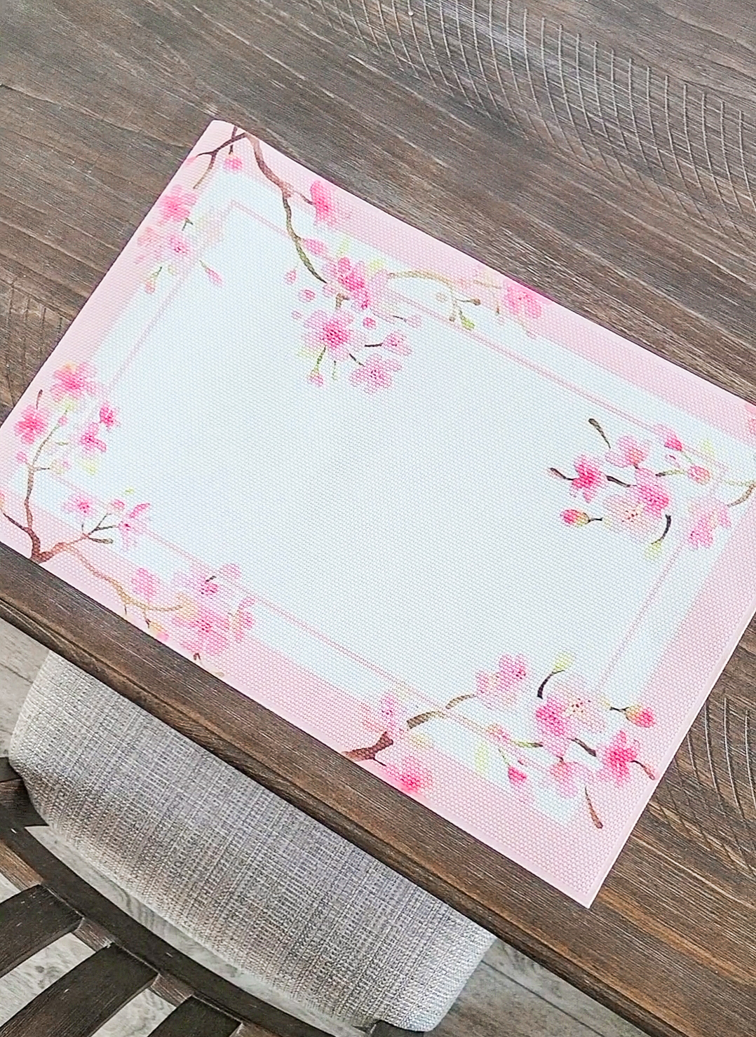 cherry blossom placemats